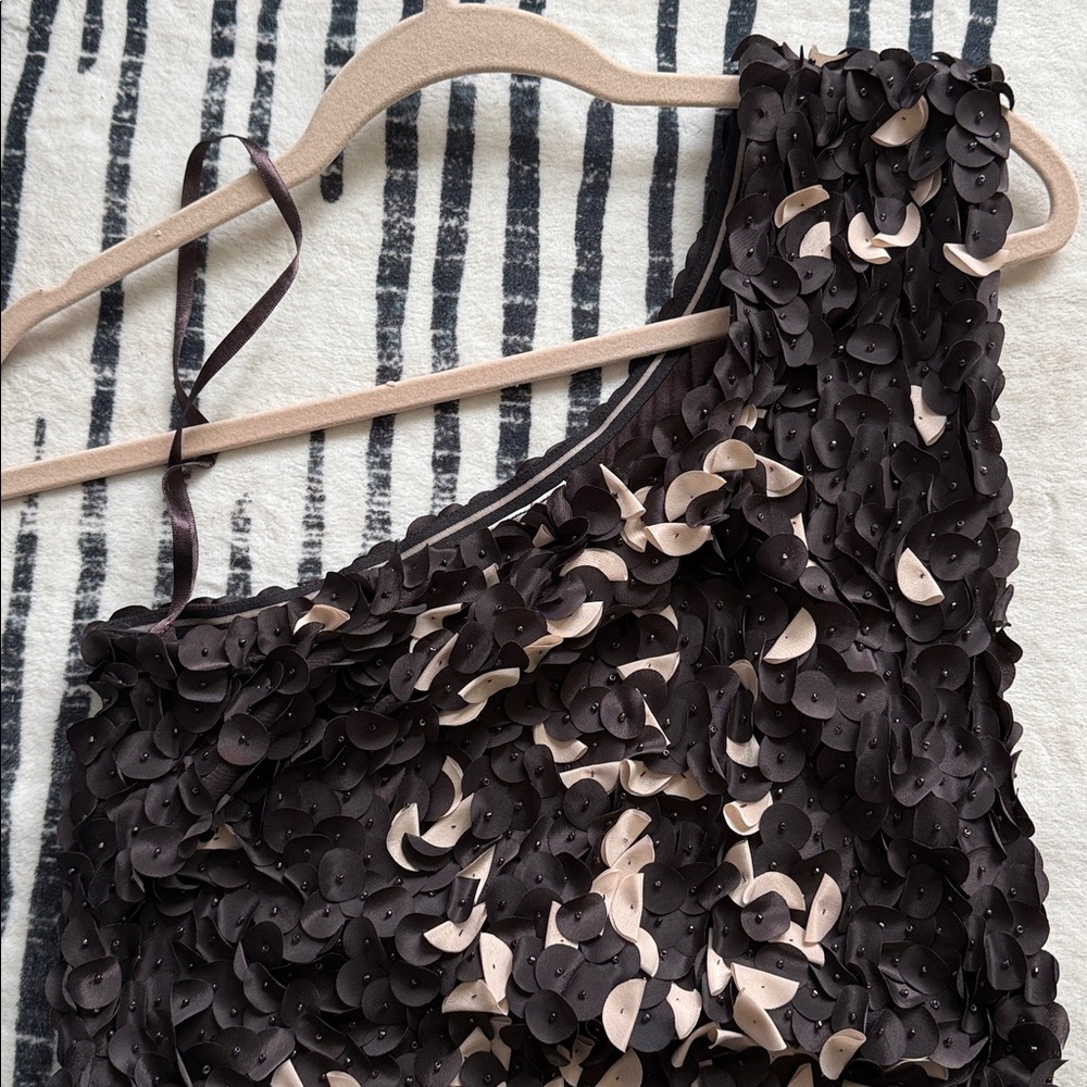 Yoana Baraschi one shoulder mini dress